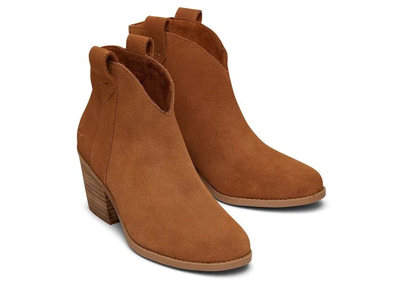 TOMS Damen Constance Stiefelette - Hellbraun