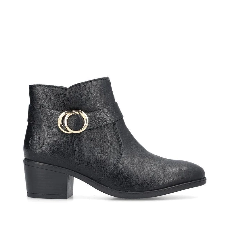 Rieker Mode-Stiefelette für Damen – Schwarz