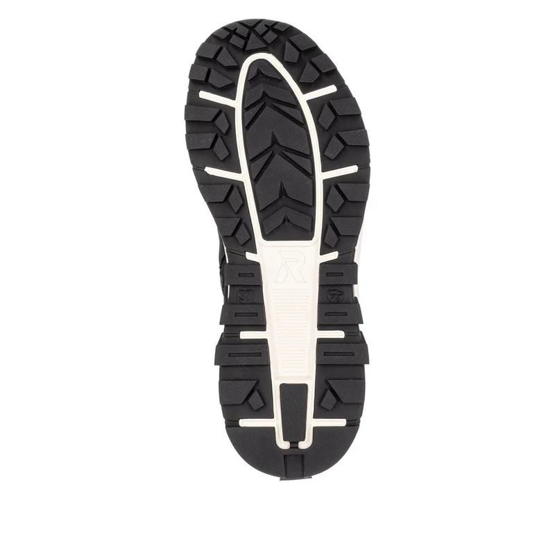 Rieker Damen Stiefel „Evolution“ aus Wildleder - Schwarz