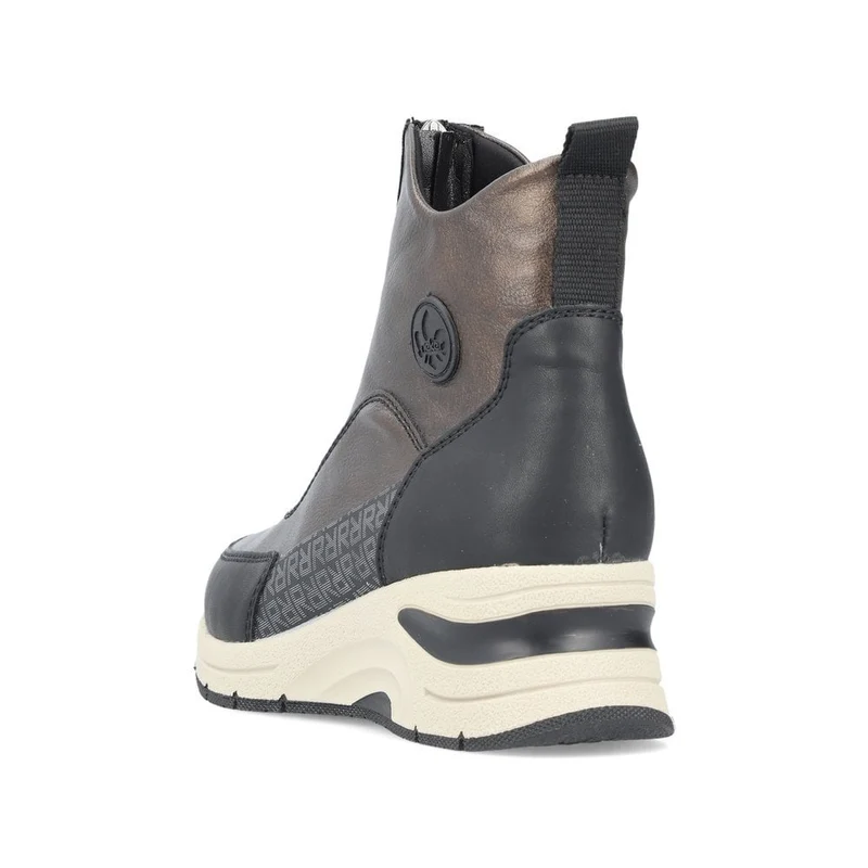 Rieker Damenmode-Stiefelette – Braun