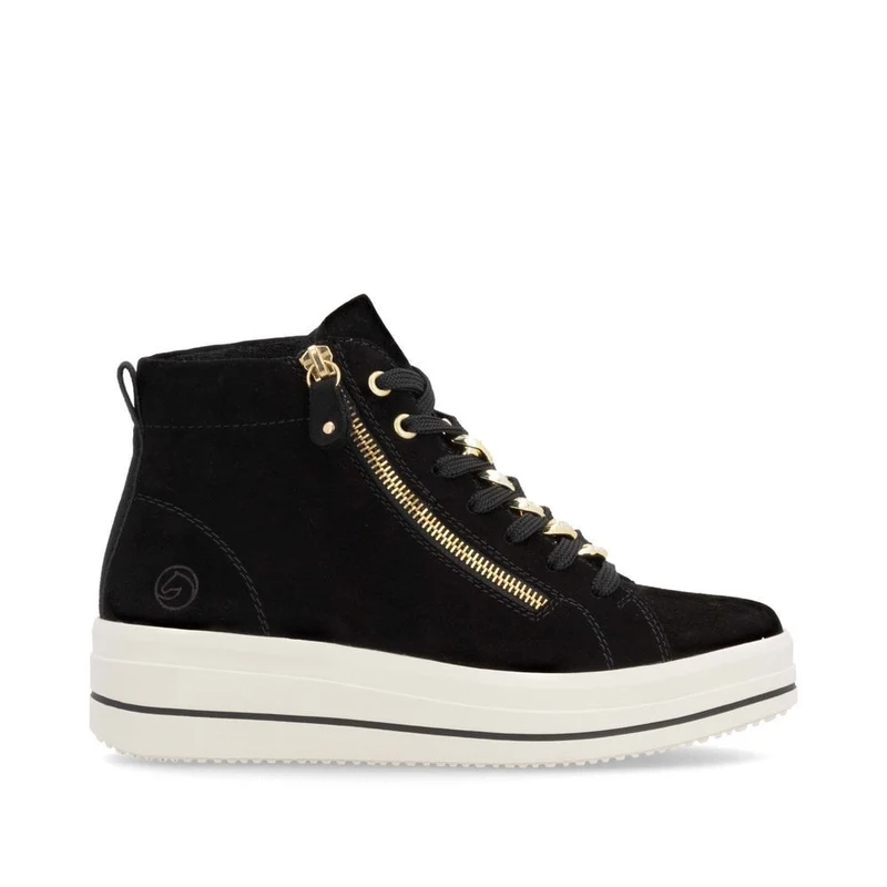 Remonte High-Top-Sneakers für Damen - Schwarz