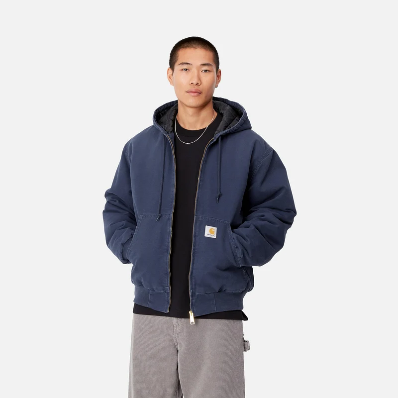 Carhartt WIP Herren OG Active Jacke – Air Force Blue