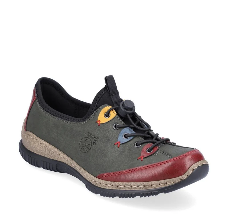 Rieker Damenmodeschuh | Grün