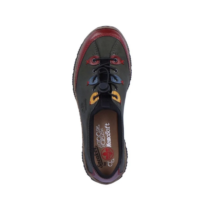 Rieker Damenmodeschuh | Grün