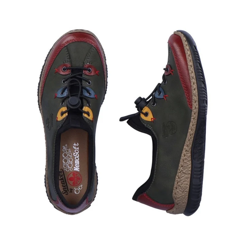 Rieker Damenmodeschuh | Grün