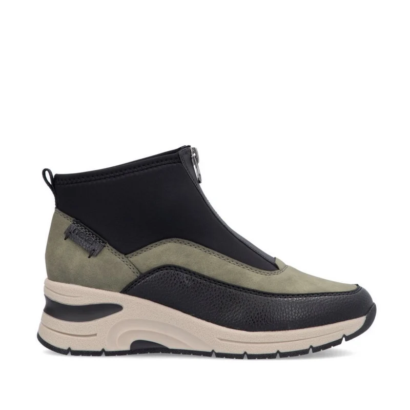 Rieker Fashion-Stiefelette für Damen – Grün