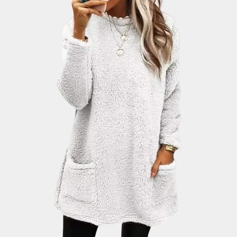 Greta | Gemütliches Und Lässiges Tunika Sweatshirt