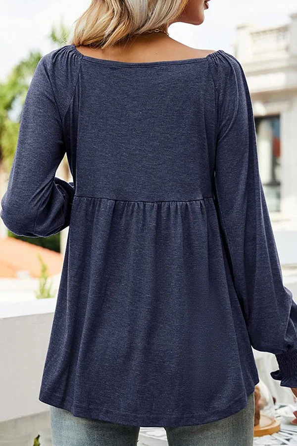 Laura | Charmantes Und Luftiges Babydoll Tunika-Oberteil