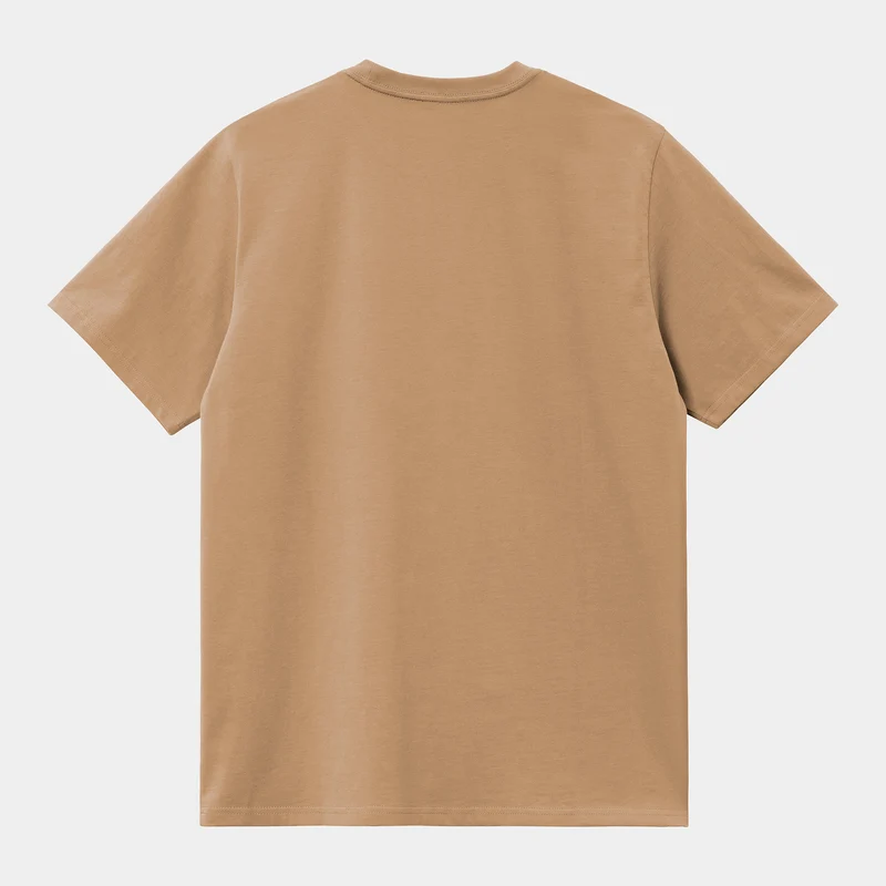 Carhartt WIP Kurzarm-T-Shirt Chase für Herren - Dusty Hamilton Brown
