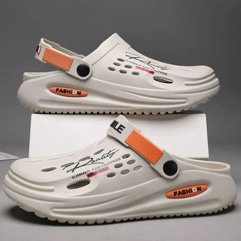 Finn | Bequeme Und Atmungsaktive Herren-Plateau-Clogs