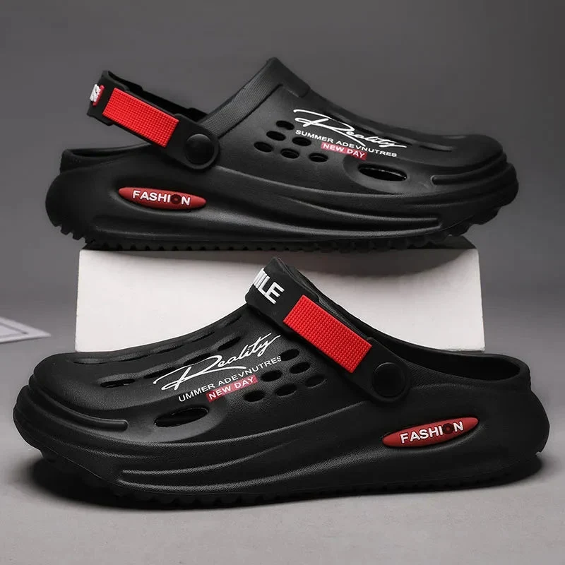 Finn | Bequeme Und Atmungsaktive Herren-Plateau-Clogs