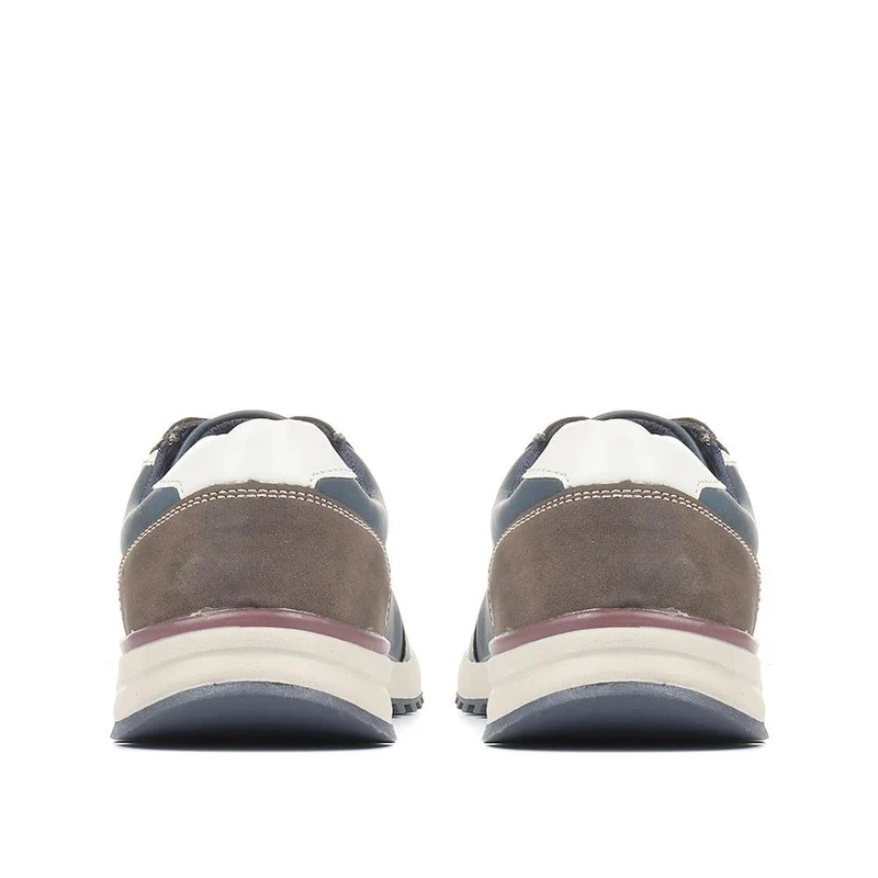Lace Up Trainers - CHANG34001 / 321 142 - Navy