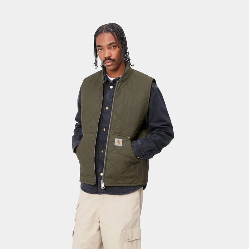 Carhartt WIP Myton Liner Weste für Herren - Office Green