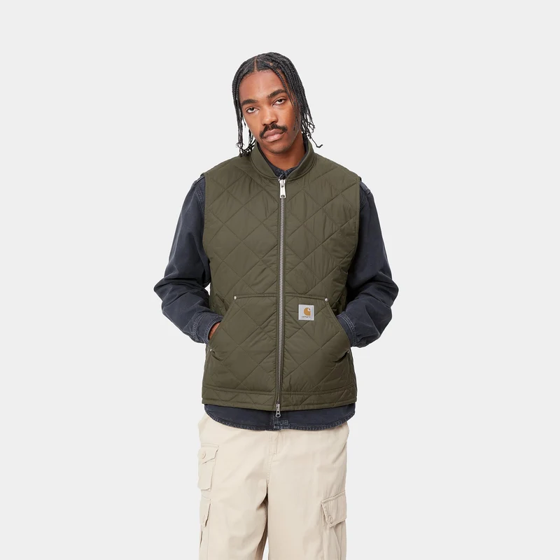 Carhartt WIP Myton Liner Weste für Herren - Office Green