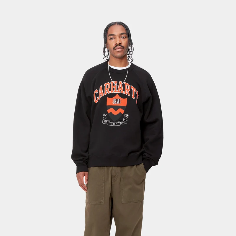 Carhartt WIP Lazy Duck Sweat-Top für Herren - Schwarz