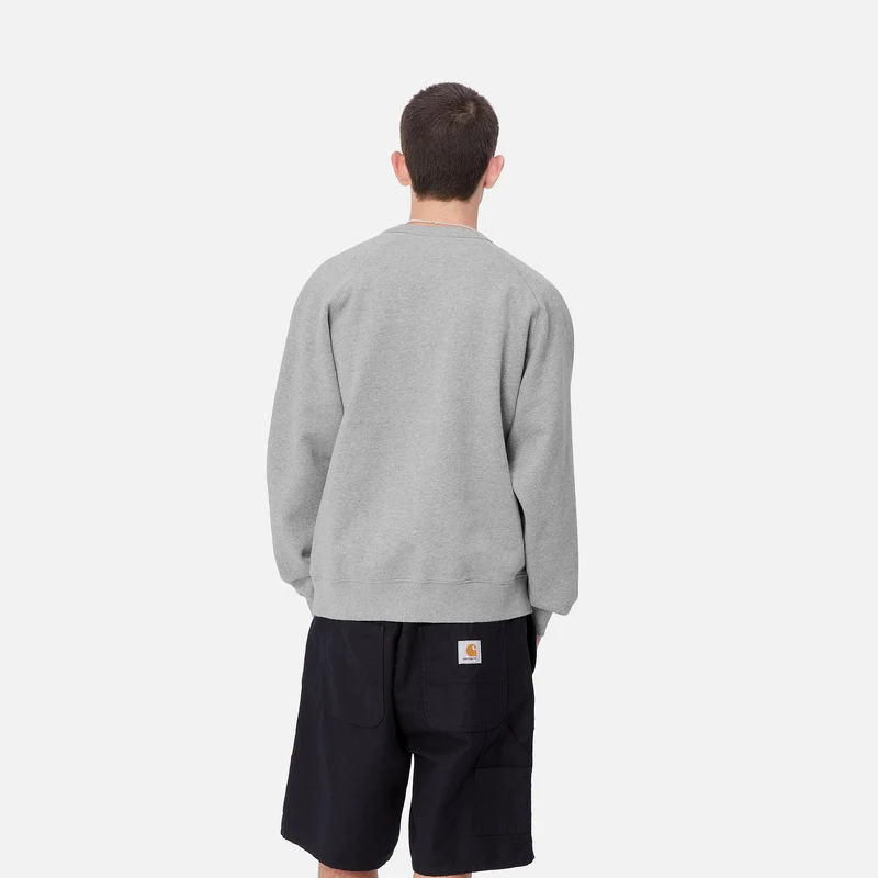 Carhartt WIP Lazy Duck Sweat Top für Herren - Grau meliert