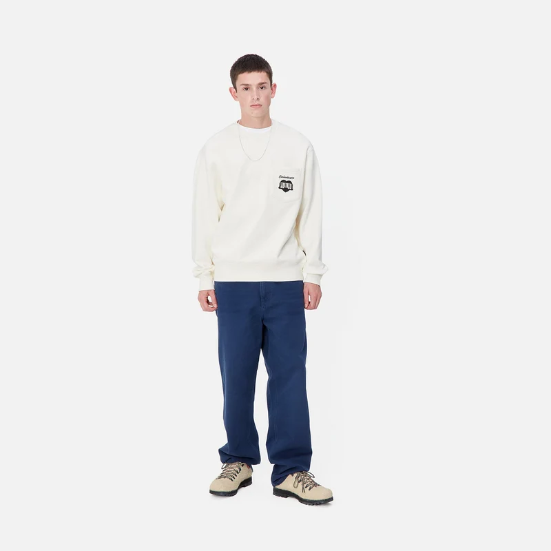 Carhartt WIP Sweat-Top mit Herz-Zug für Herren - Wachs
