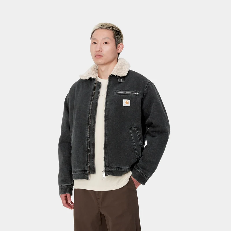 Carhartt WIP Herren Herald Jacke - Schwarz