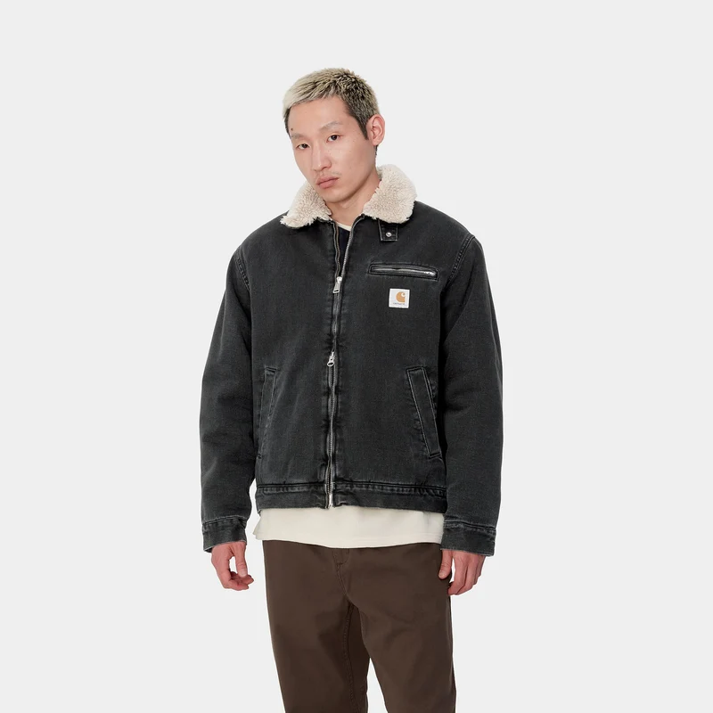 Carhartt WIP Herren Herald Jacke - Schwarz