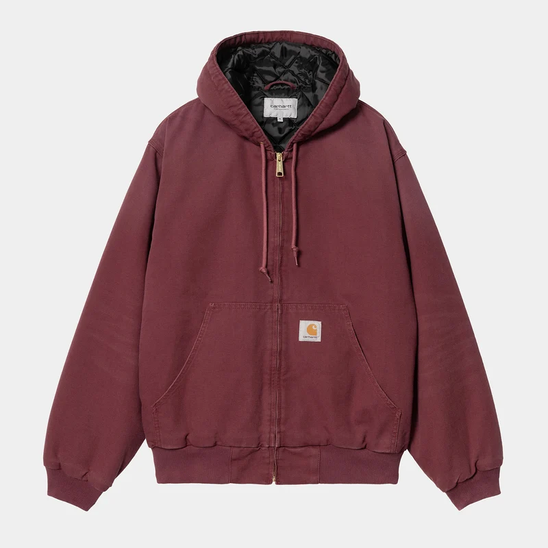 Carhartt WIP Herren OG Active Jacke - Malbec