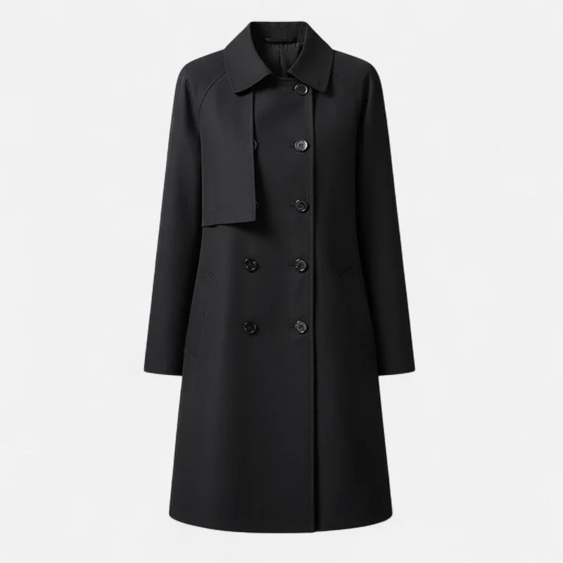 Celina | Klassischer und leichter Midi-Trenchcoat