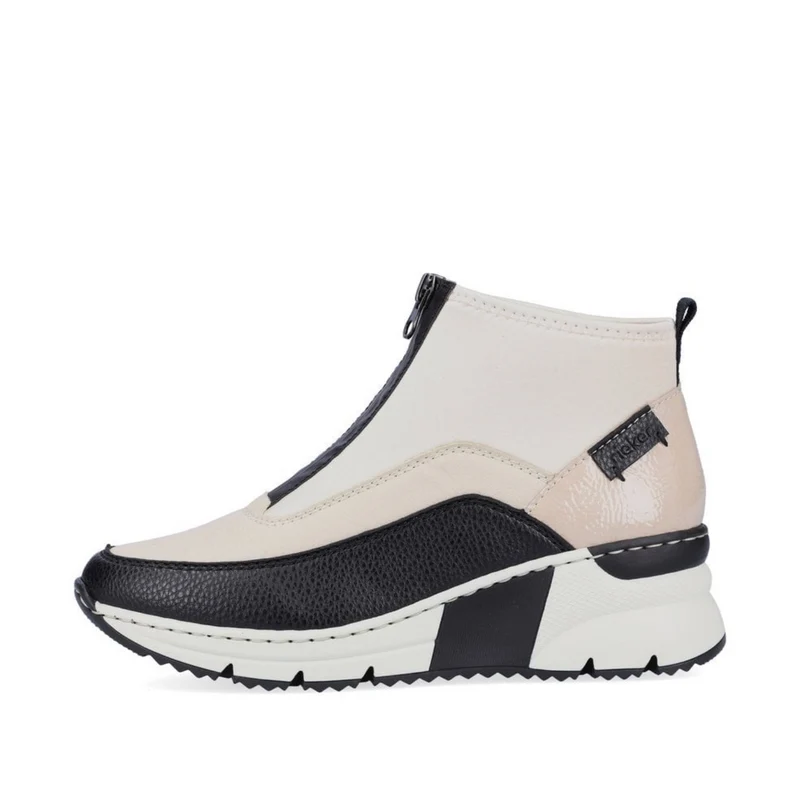 Rieker Mode-Stiefelette für Damen – Beige
