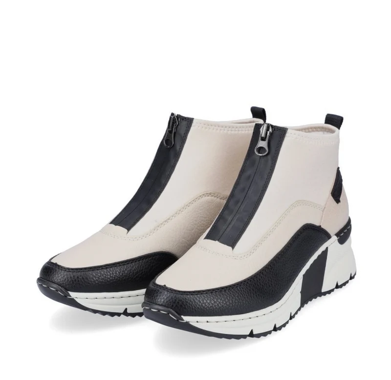 Rieker Mode-Stiefelette für Damen – Beige