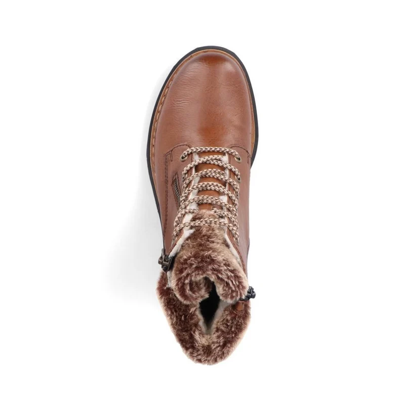 Rieker Stiefelette mit Fleecefutter für Damen - Braun