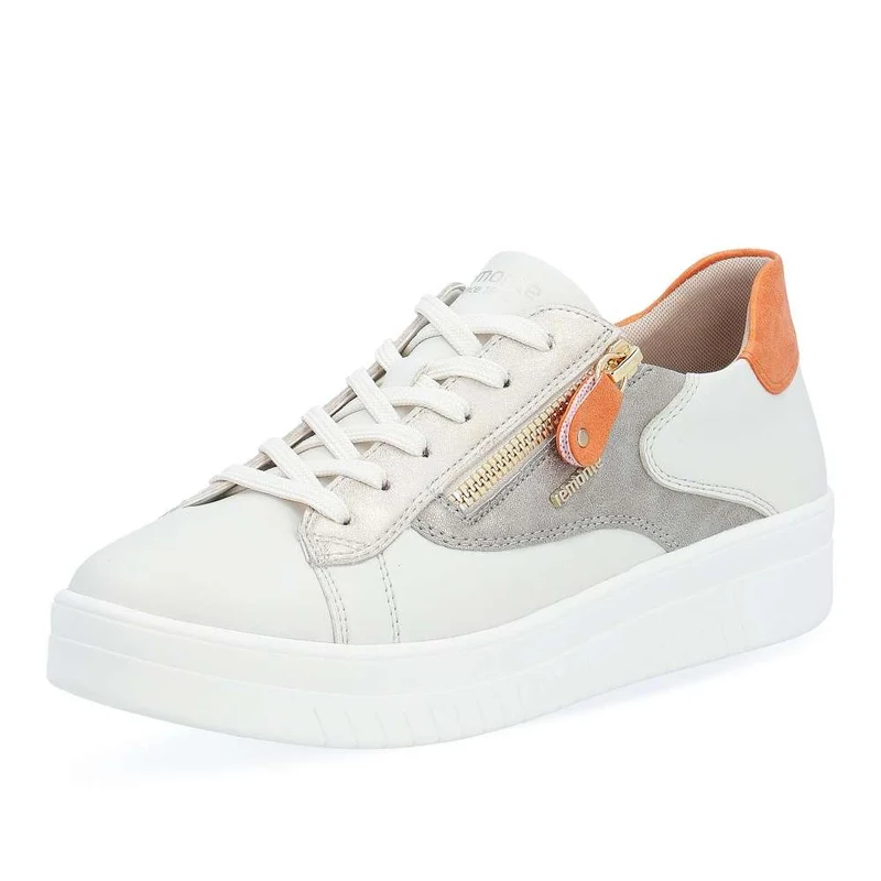 Remonte Modische Sneaker für Damen - Off White
