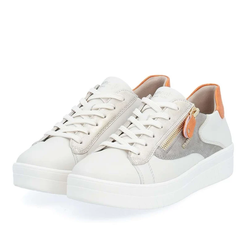 Remonte Modische Sneaker für Damen - Off White
