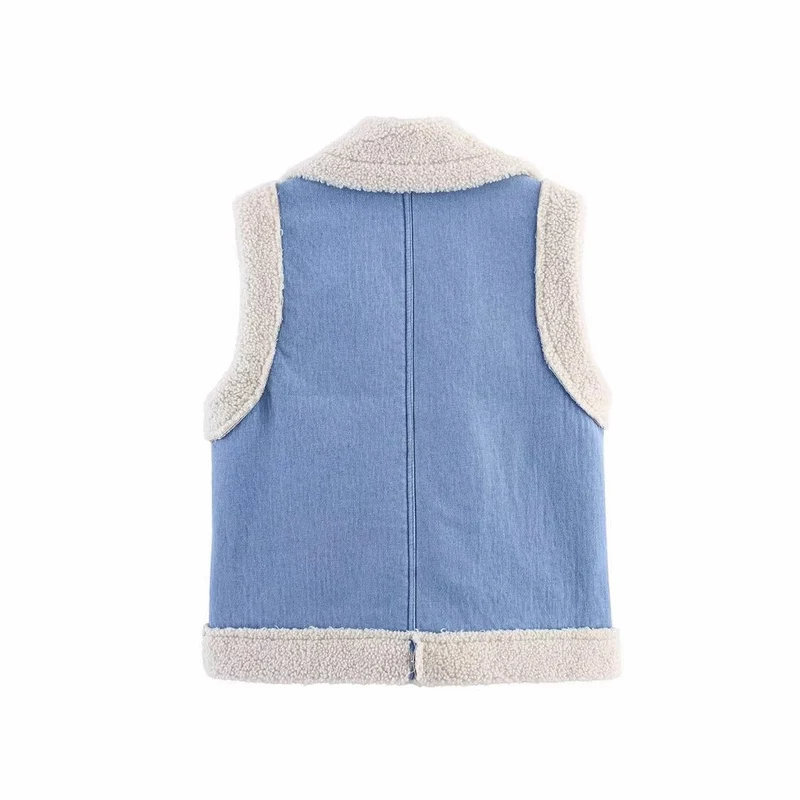 Sophie | Stilvolle Und Gemütliche Jeansweste Mit Fleece-Futter