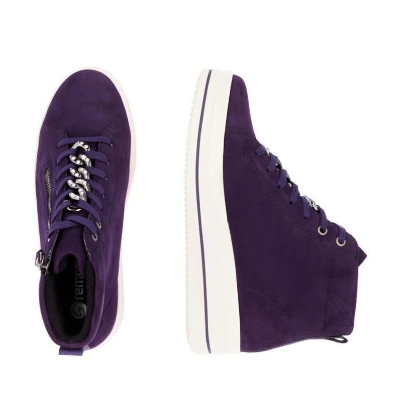 Remonte High-Top-Sneakers für Damen - Lila