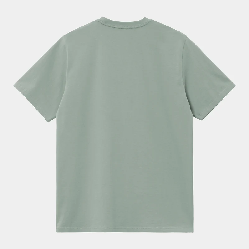 Carhartt WIP Kurzarm-T-Shirt Chase für Herren – Frosted Green