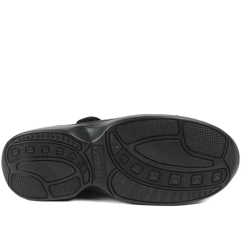 EasyFit Extra Wide Breathable Mary Janes - LALLA / 329 057 - Black