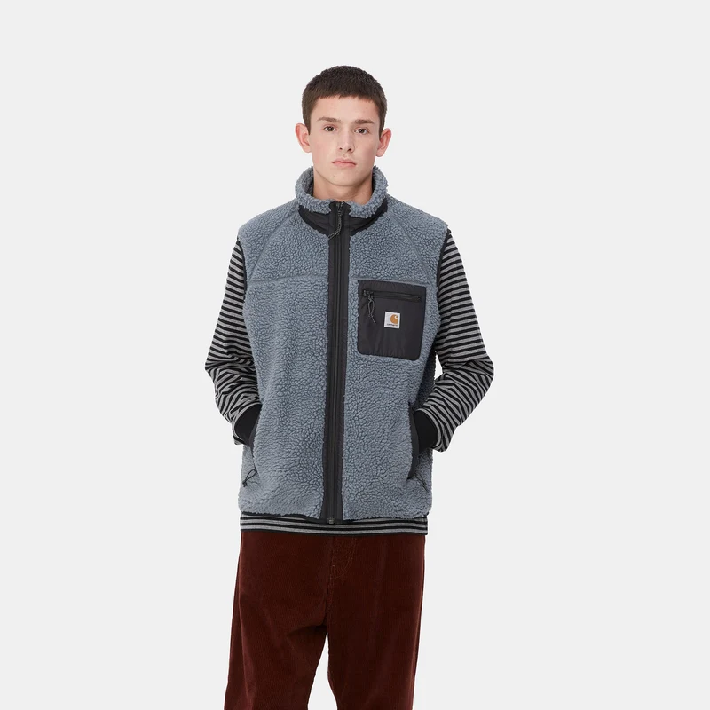 Carhartt WIP Herren Prentis Weste Liner – Taubengrau