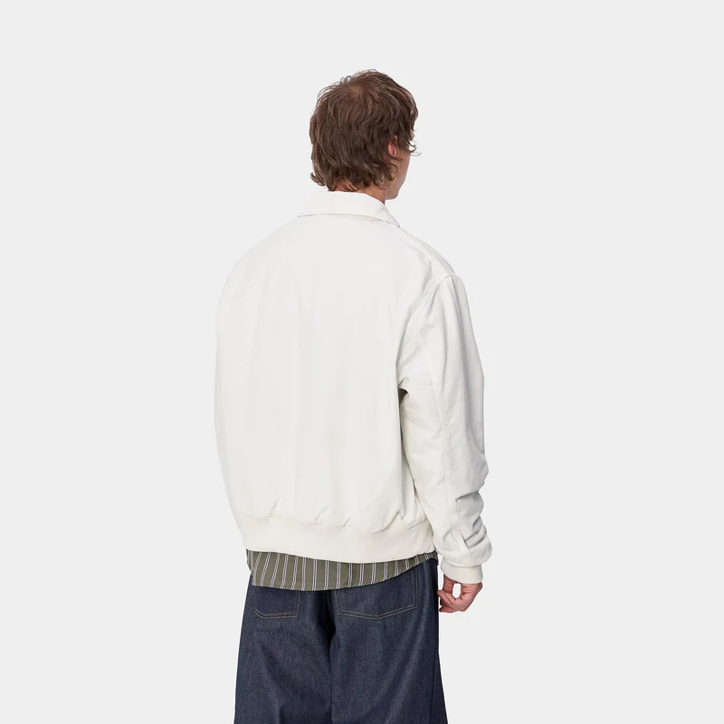 Carhartt WIP Herren Stanton Stone Dyed Jacke - Wachs