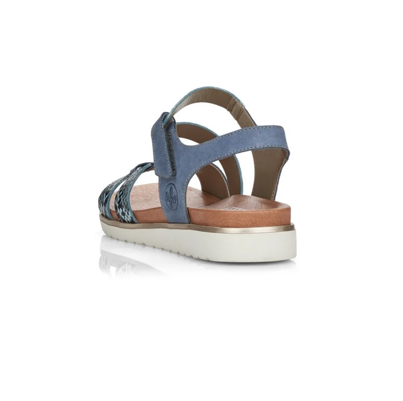 Rieker Damenmode-Sandalen – Blau