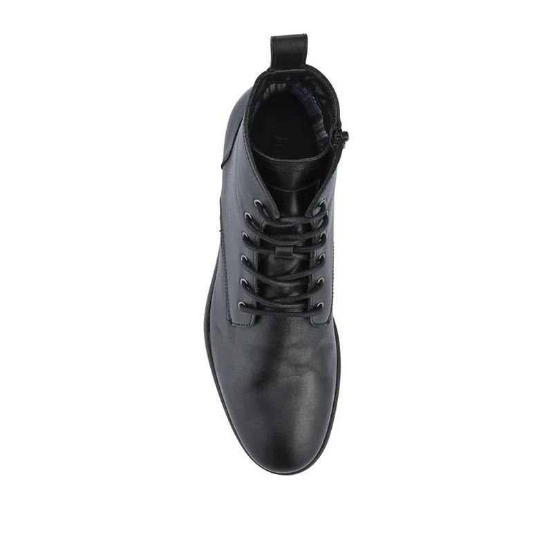 Dalias Leather Ankle Boots - DALIAS / 328 358 - Black