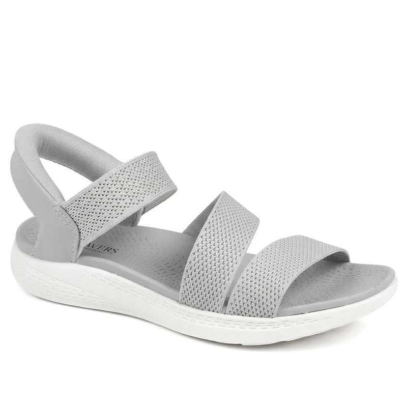 Easy Step In Lightweight Sandals - BOJIE43003 / 329 277 - Grey