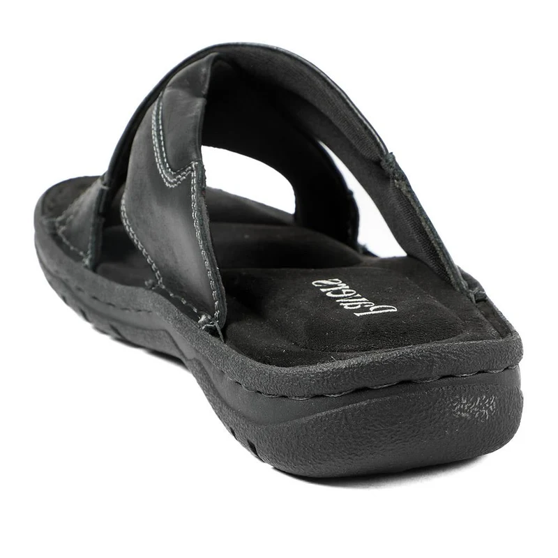 Leather Mule Sandals - AATRA43003 / 328 936 - Black