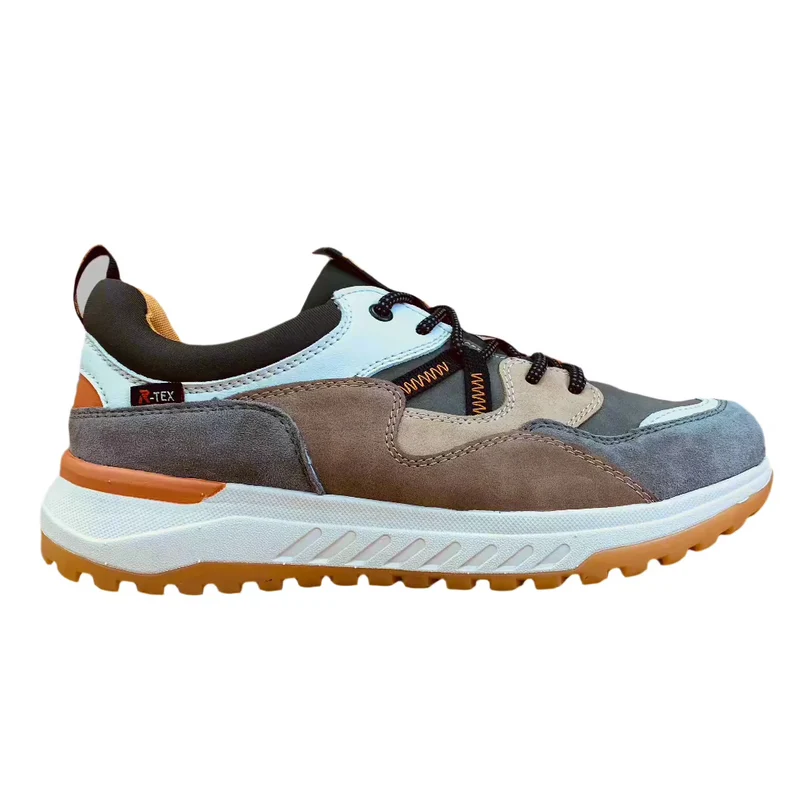 Rieker Herren-Sneakers „Evolution“ aus Leder - Grün