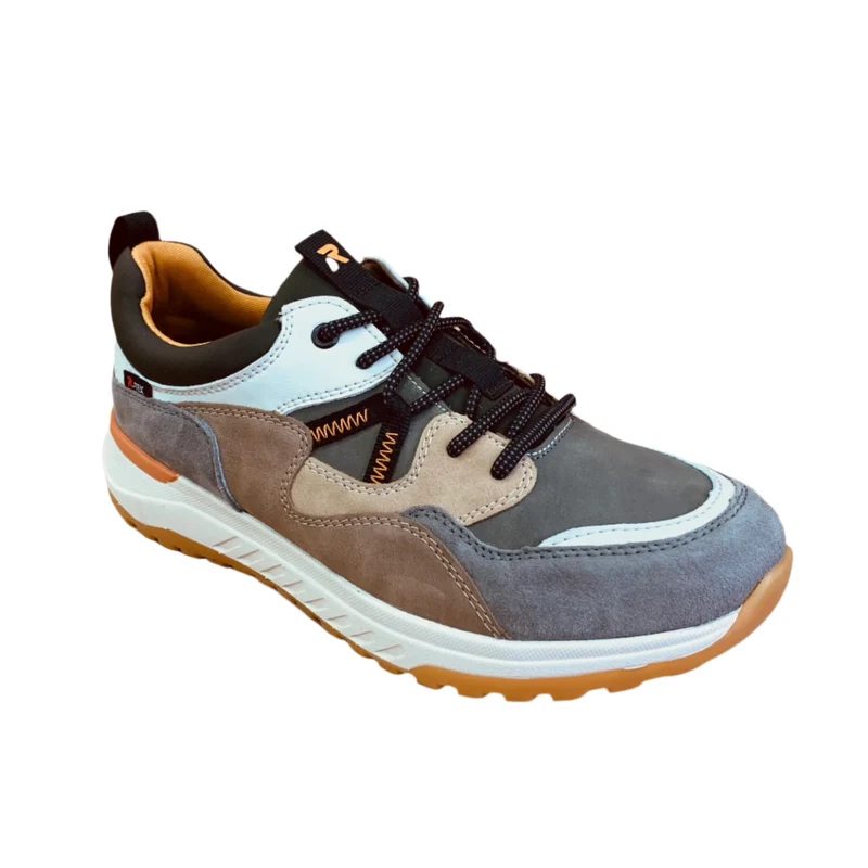 Rieker Herren-Sneakers „Evolution“ aus Leder - Grün