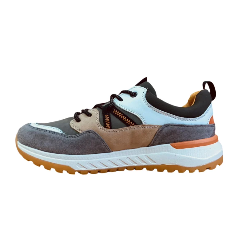 Rieker Herren-Sneakers „Evolution“ aus Leder - Grün