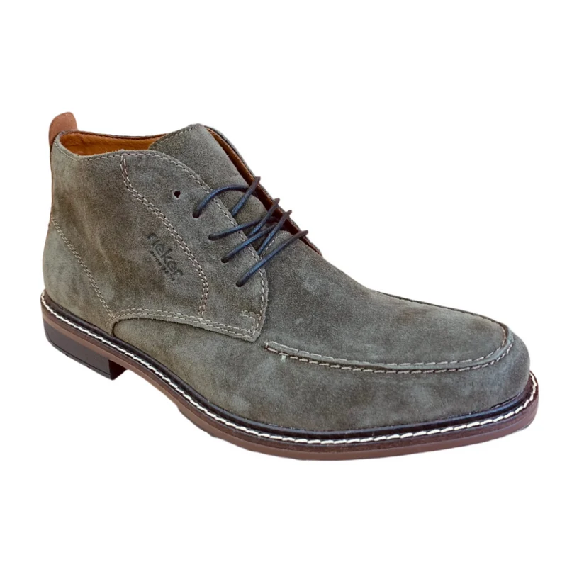 Rieker Desert Boots aus Leder für Herren - Grün