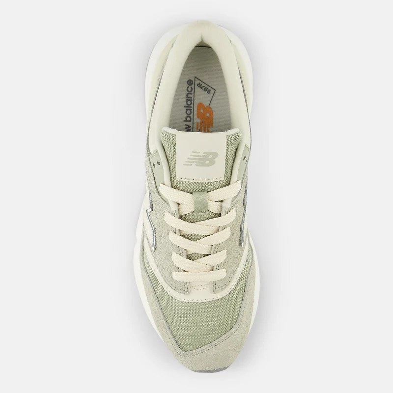 New Balance Unisex 997 Sneaker - Olivin / Leinen