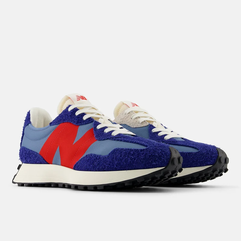 New Balance Unisex 327 Sneaker - Blaue Oase / Ingwer-Zitrone