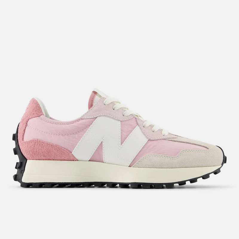 New Balance Damen 327 Fashion Trainers - Hazy Rose / Mid Century Pink