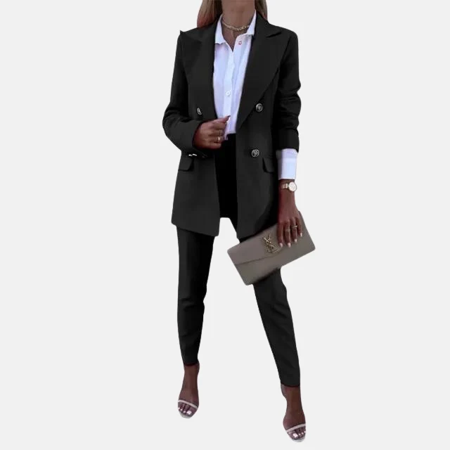 Birgit | Elegantes und Modernes Zweiteiliges Set mit Blazer und Hose