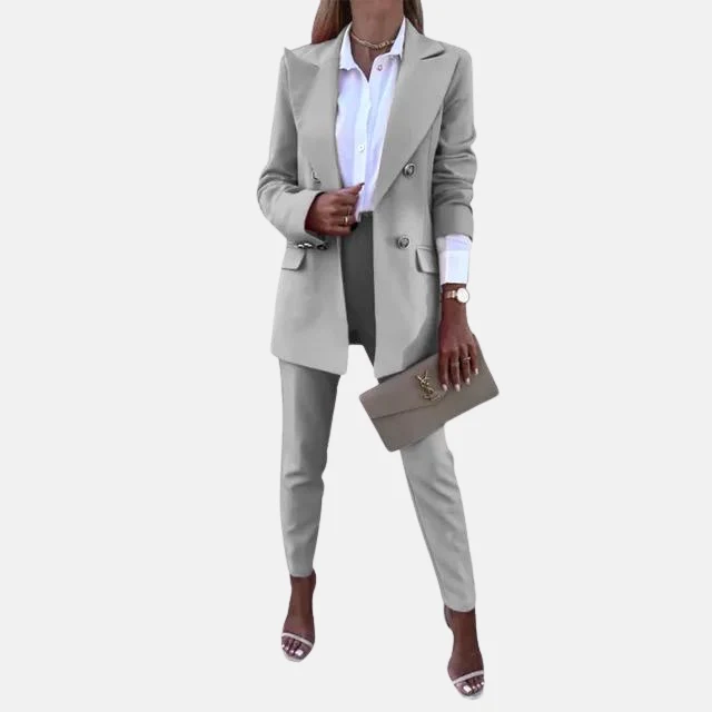 Birgit | Elegantes und Modernes Zweiteiliges Set mit Blazer und Hose