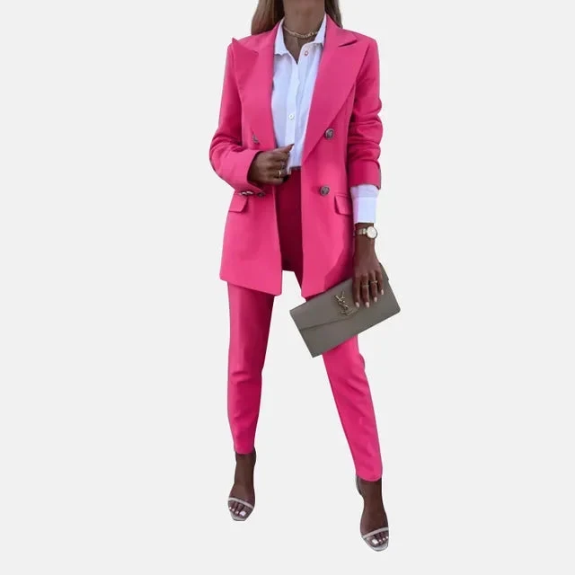 Birgit | Elegantes und Modernes Zweiteiliges Set mit Blazer und Hose